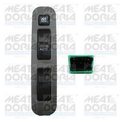 Switch, window regulator
